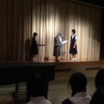 学園祭ポスター表彰式